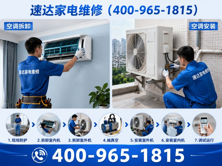 琼中空调拆装展示图